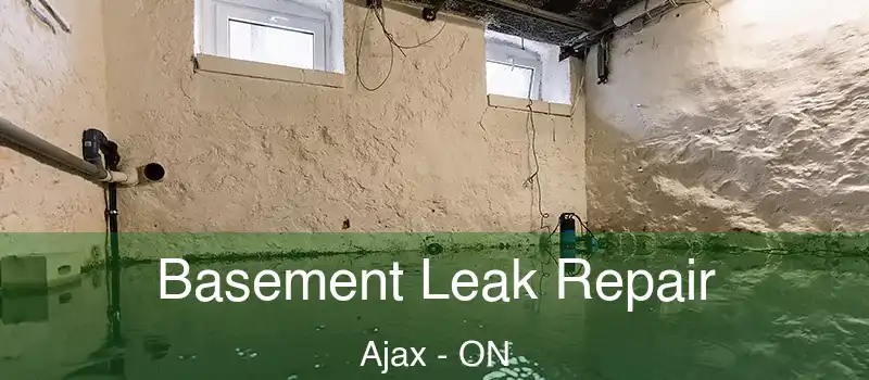  Basement Leak Repair Ajax - ON