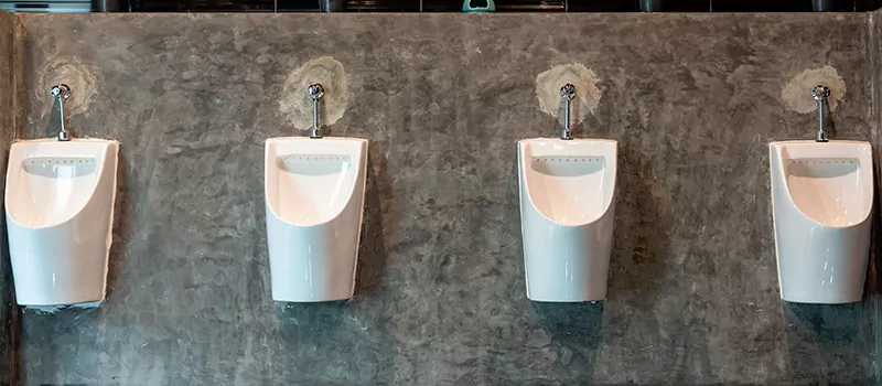 Wall-Mounted Urinal Installation in Ajax, Ontario