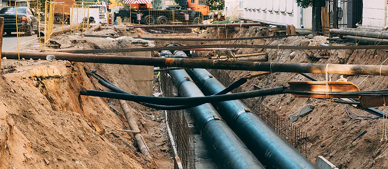 Underground Drainage Pipe Replacement in Ajax, ON