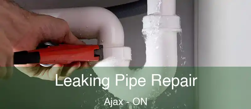 Leaking Pipe Repair Ajax - ON