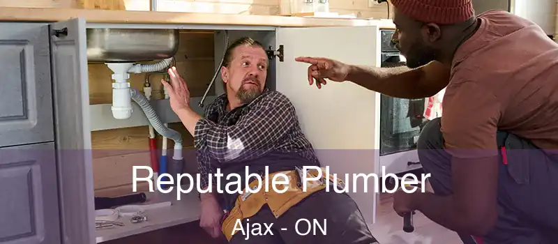 Reputable Plumber Ajax - ON